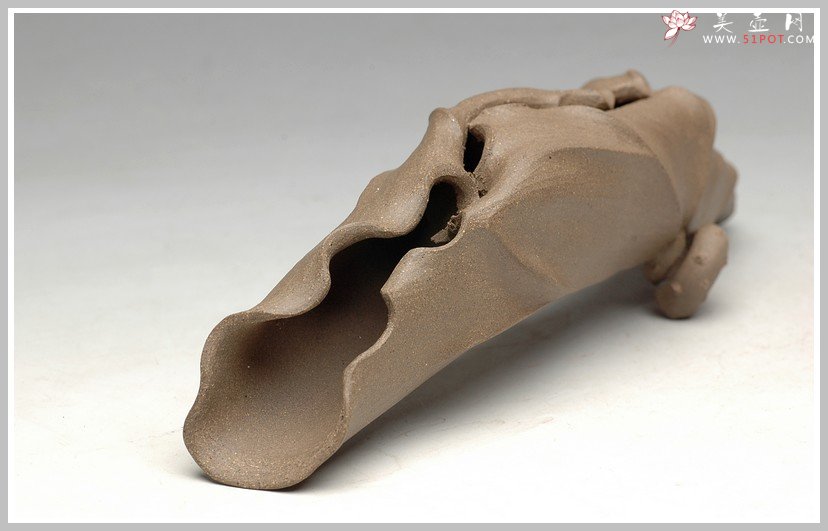 紫砂壶图片：文雅茶宠 手工精制 可看细节 精品 荷叶 - 美壶网