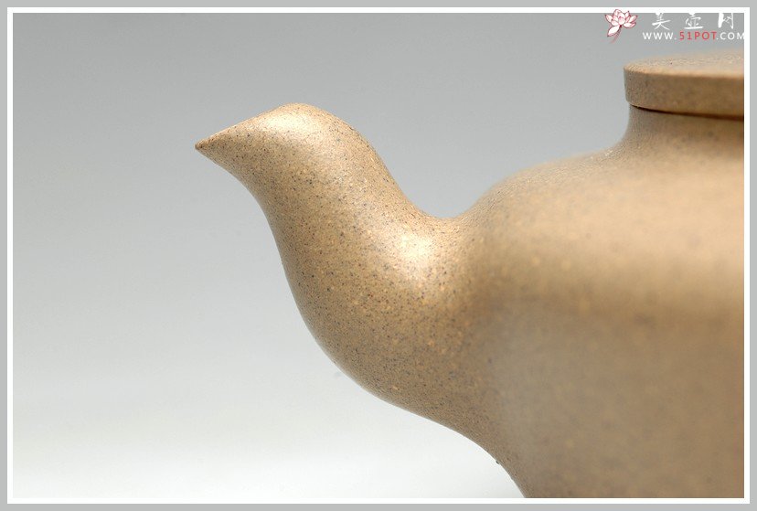 紫砂壶图片：漂亮的本山段 养如玉 适合绿茶  全手玉璧 - 美壶网