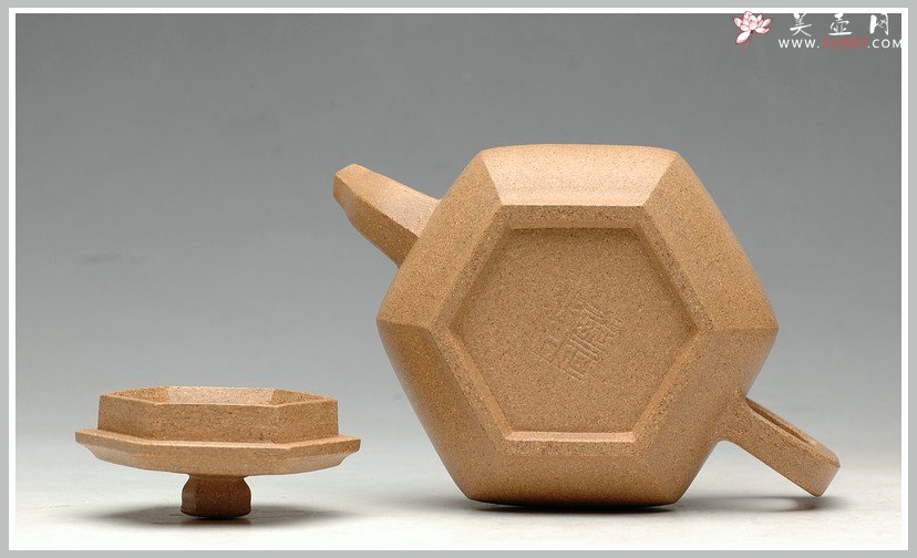 紫砂壶图片：深见功力 饱满大气 段泥全手雪华 - 美壶网