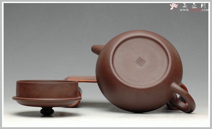 紫砂壶图片：老紫泥 杀茶利器 摹古之作 全手涌泉 - 美壶网