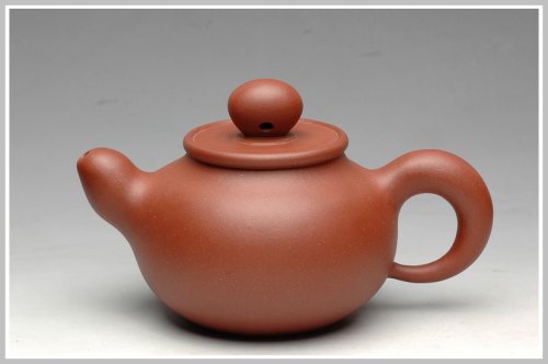 耿其群紫砂壶  道洪风格  器形饱满 非常纯的地槽青 全手鼎珠 原矿底槽清