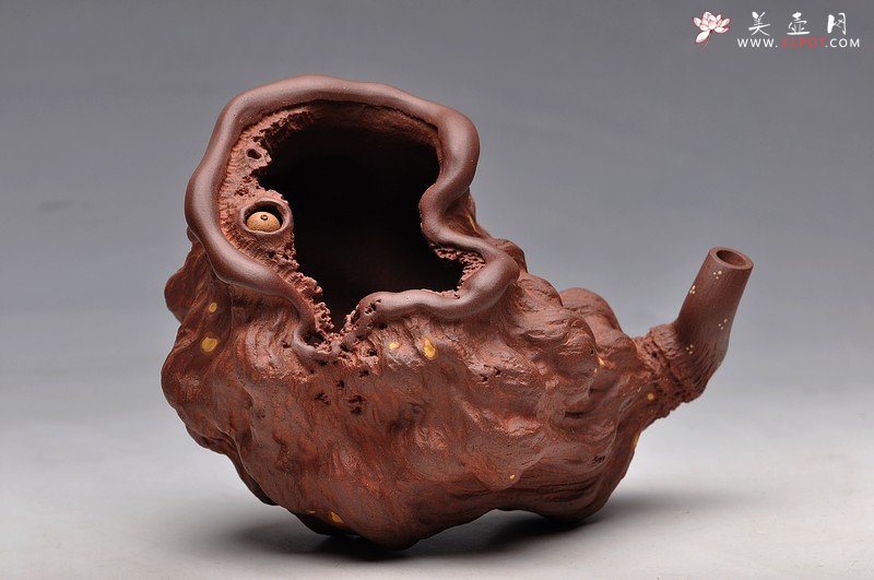 紫砂壶图片：刘景 莲蓬大公道之二 套组 1公道4杯 - 美壶网