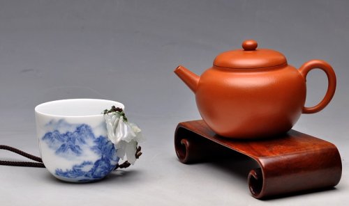 盛益明紫砂壶 古朴可爱 神韵俊秀 全手逸公壶 杀铁利器 原矿朱泥