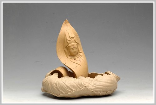 美壶定制紫砂壶 白菜 百财 优质芝麻段 烟灰缸 水仙盆 