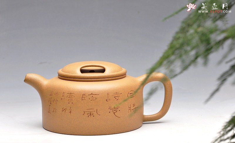 紫砂壶图片：辛卯年冬 曲峰  大气 全手大牛盖莲子 实力精品 - 美壶网