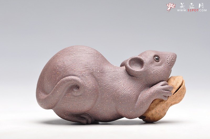 紫砂壶图片：掌中宝，花生鼠 特别好养 - 美壶网
