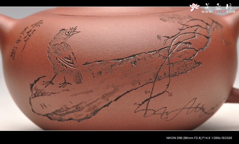 紫砂壶图片：饱满敦厚  口盖严合 如意桥韵 - 美壶网