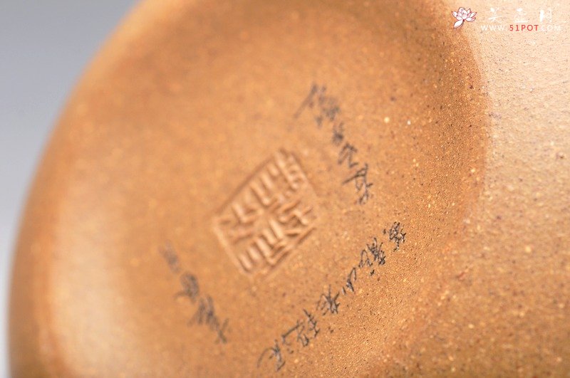 紫砂壶图片：优质段泥 漂亮优雅 矮葫芦 笑口常开 - 美壶网