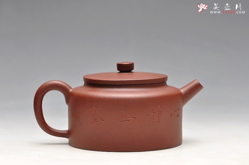 紫砂壶图片： 陆轶舟老师装饰  全手桑扁 耐品实用 - 美壶网