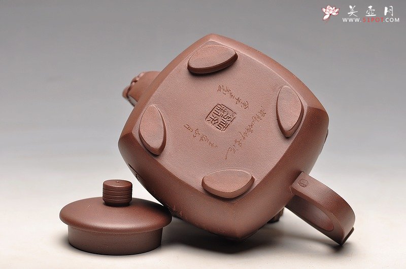 紫砂壶图片：造型新颖 延年益寿   五福临门  送礼佳品 - 美壶网