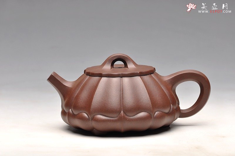 紫砂壶图片：骨肉分明  筋纹石瓢 肌肉男~ - 美壶网