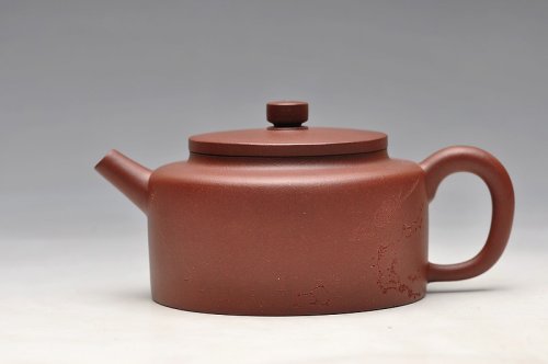 （小）吴杰紫砂壶  陆轶舟老师装饰  全手桑扁 耐品实用 原矿底槽清