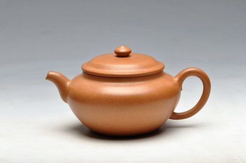 陈进紫砂壶 线条流畅 优美 精品老段泥 全手儒行 老段泥