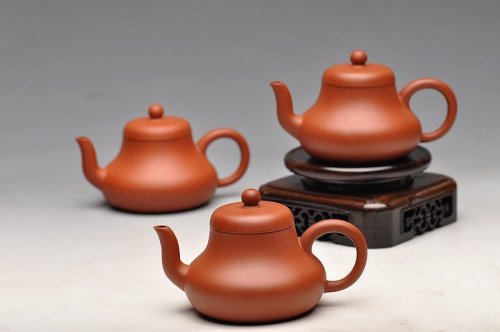 蒋小琴紫砂壶 型摹古韵  松竹梅 全手小君德 把玩实用 张听刚老师装饰  原矿朱泥