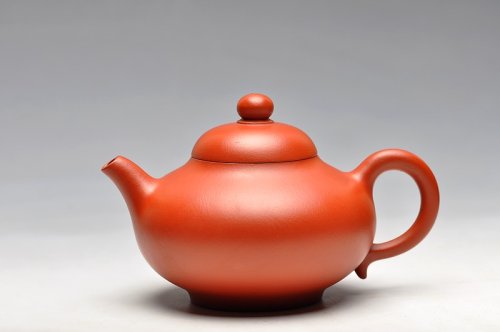 曲峰紫砂壶 红袍朱泥  华颖 实用精品 原矿朱泥