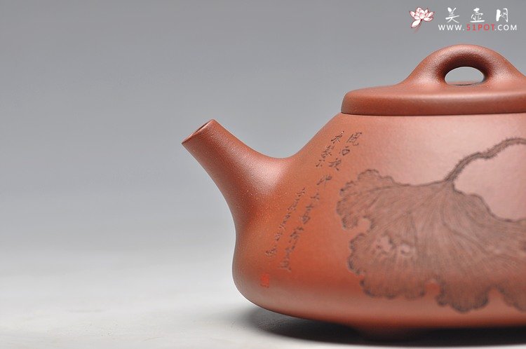 紫砂壶图片：峥峥其骨 味正耐品 挺拔俊雅 乃曲峰实力之作  全手子冶石瓢 - 美壶网