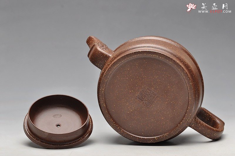 紫砂壶图片：紫玉金砂 集玉 精品 - 美壶网