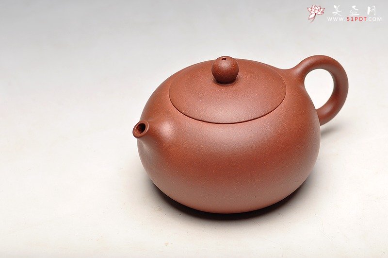 紫砂壶图片：优质底料 实用入门 全手扁西施 - 美壶网