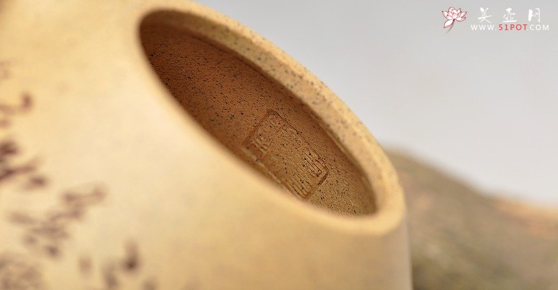 紫砂壶图片：台西芝麻段 糯米的质感 全手小子冶石瓢 实用精品  - 美壶网
