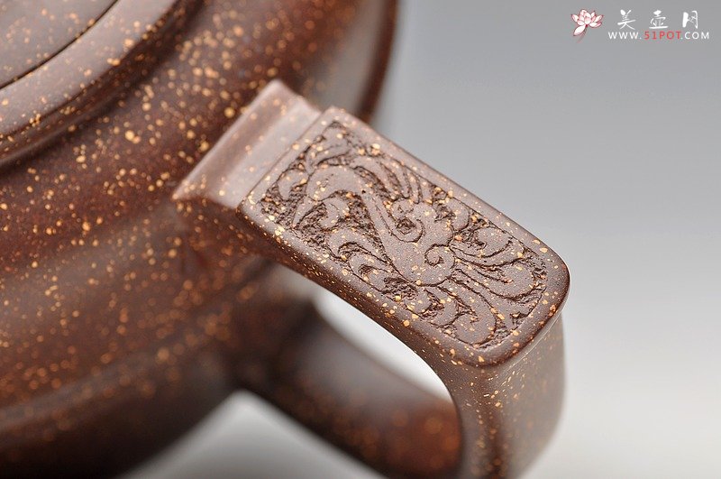 紫砂壶图片：紫玉金砂 集玉 精品 - 美壶网