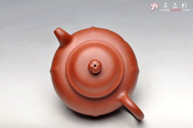 紫砂壶图片：优质底料 吴杰新作 值得期待 全手筋纹莲子 - 美壶网