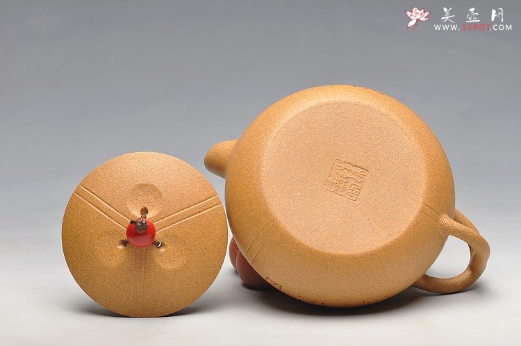 紫砂壶图片：摹玉成窑之味 深得其妙 妙不可言 全手东石逸品 - 美壶网