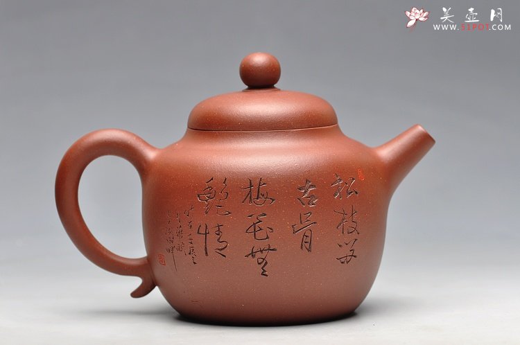 紫砂壶图片：炮管直流 优质底槽青 杀茶利器 气韵不凡 圆韵 - 美壶网