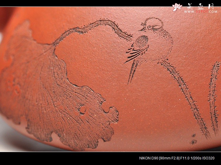 紫砂壶图片：峥峥其骨 味正耐品 挺拔俊雅 乃曲峰实力之作  全手子冶石瓢 - 美壶网