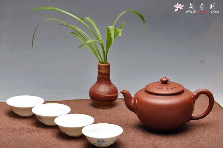 紫砂壶图片：爱恋说 一心如意 全手精品 温柔君子 高难度 - 美壶网