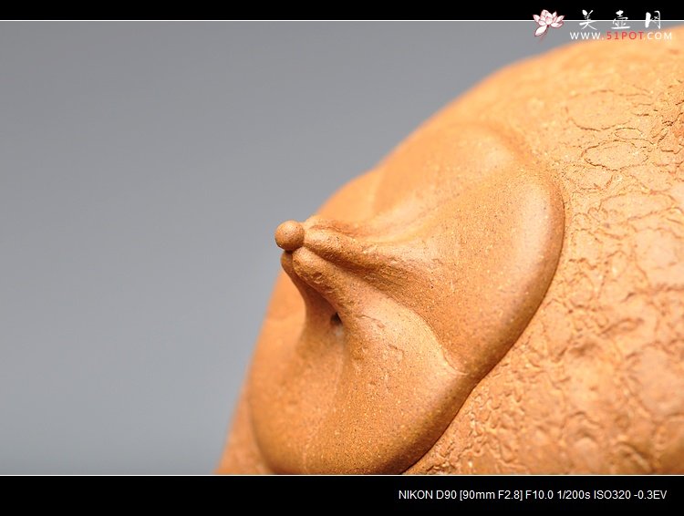 紫砂壶图片：夏立 壬辰年新作 瓜纽龚春 - 美壶网