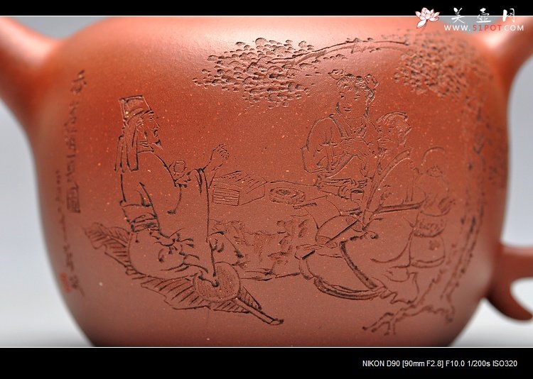 紫砂壶图片：炮管直流 优质底槽青 杀茶利器 气韵不凡 圆韵 - 美壶网