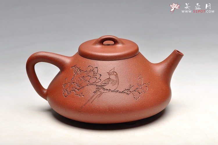 紫砂壶图片：精品  骨肉均挺 全手子冶石瓢 最新力作 - 美壶网