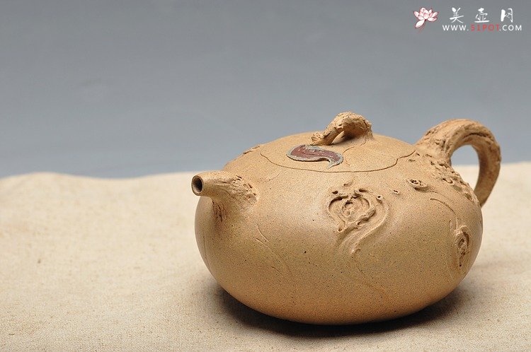 紫砂壶图片：殷俊强壬辰力作 全手 秋   技艺精湛 作品说话 - 美壶网