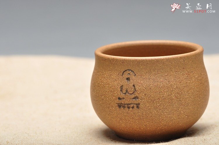 紫砂壶图片：不可一日无此君  禅意缸杯 - 美壶网