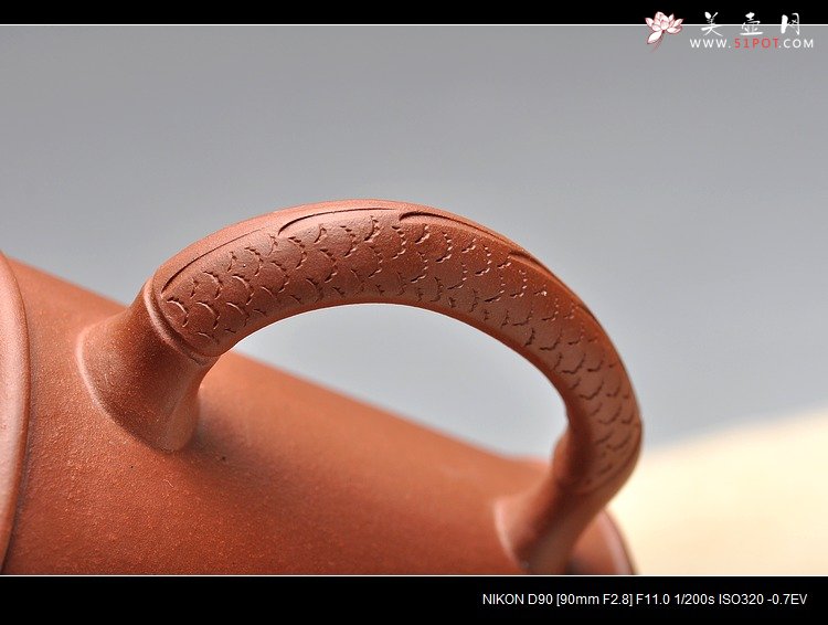 紫砂壶图片：龙杯 优质青水泥 自用送礼佳品 带高档锦盒 - 美壶网