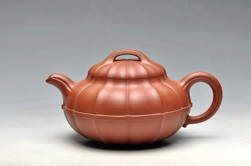 袁小强紫砂壶 袁小强 合菱 欣赏 原矿底槽清