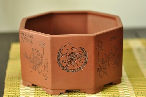 张云熙紫砂壶 八方水洗 收藏品 只供欣赏 原矿紫泥