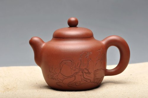 顾小英紫砂壶 道洪风格 敦厚可人 优质底槽青 实用精品 圆韵2 原矿底槽清