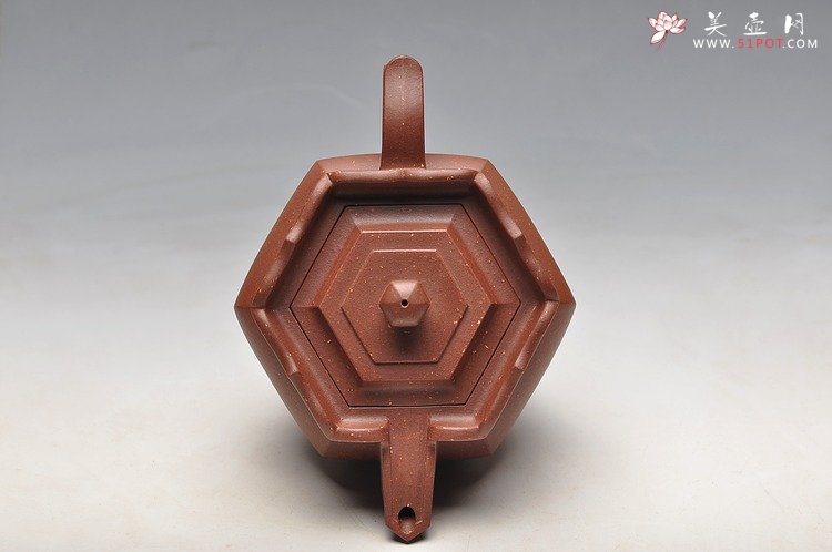 紫砂壶图片：许浒壬辰年力作 全手工僧帽 追慕顾风 细品 - 美壶网