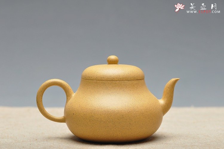 紫砂壶图片：尹君峰新品 本山段全手小君德 秀色可人 - 美壶网