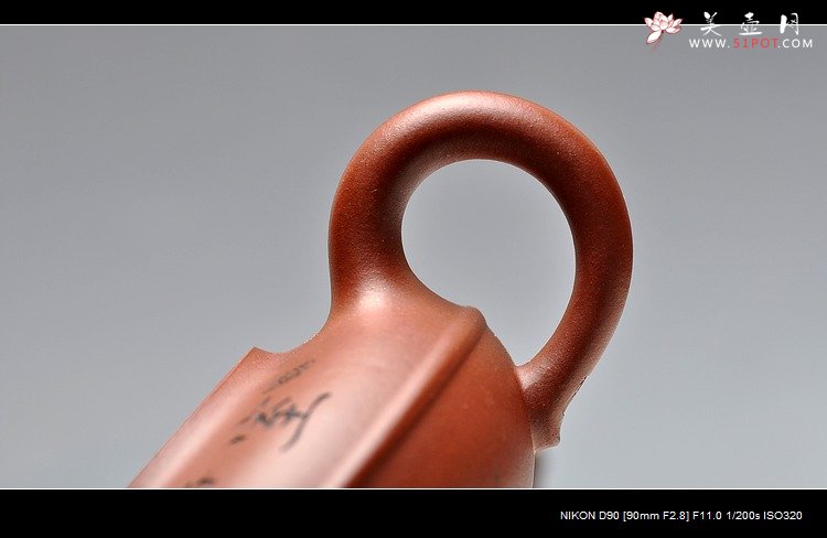 紫砂壶图片：张云熙作品 雅趣翰墨 室静观书 线圆 - 美壶网