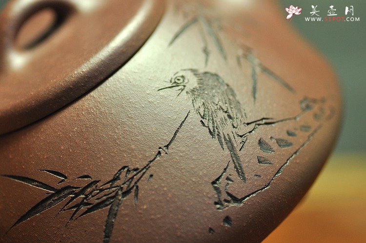 紫砂壶图片： 清隽挺拔  子冶石瓢 骨肉均挺 弱水三千只取一瓢 - 美壶网