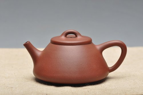 顾小英紫砂壶 石瓢主义 舒展文气 优质底槽青 全手子冶石瓢 原矿底槽清