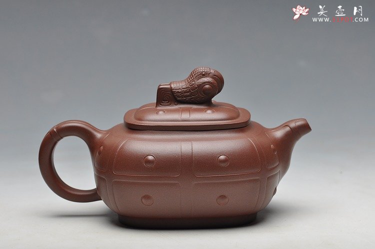 紫砂壶图片：经典代表作 盔甲 - 美壶网