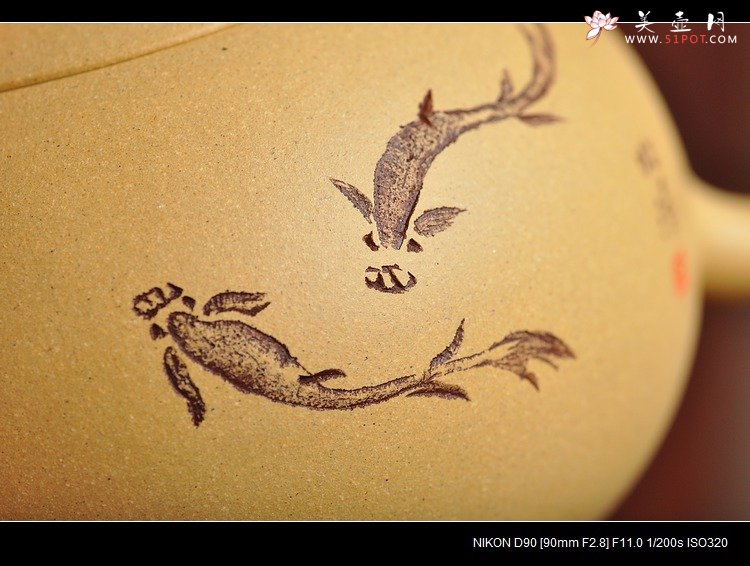 紫砂壶图片：本山绿 饱满可趣 经典西施 - 美壶网