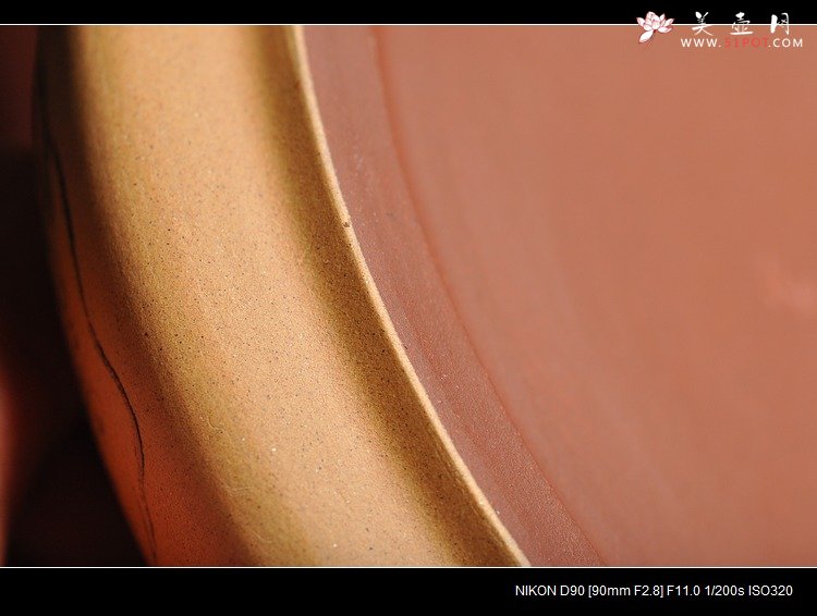 紫砂壶图片：文房雅玩 清雅老味 笔洗 - 美壶网