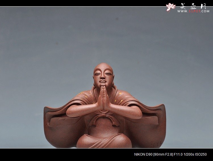 紫砂壶图片： 范志峰最新作品描金蓬莱 衣有凌虚之韵，容有出尘之想 - 美壶网