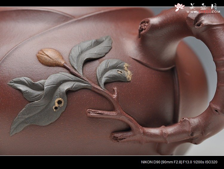 紫砂壶图片：全手精品  待放  - 美壶网