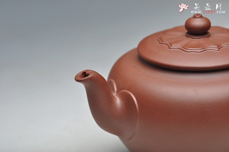 紫砂壶图片：全手一心如意 升级版 见功夫的作品  - 美壶网