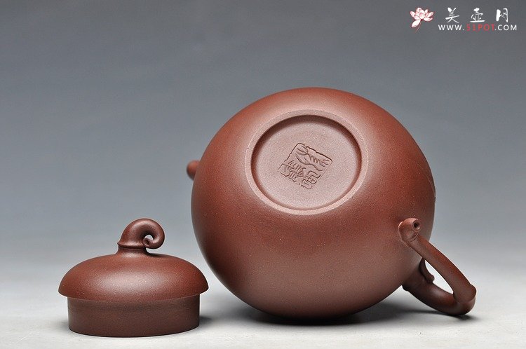 紫砂壶图片：原创作品  吉竹 灵巧清韵 线条流畅 - 美壶网